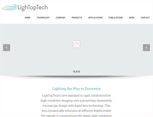 Tablet Screenshot of lightoptech.com